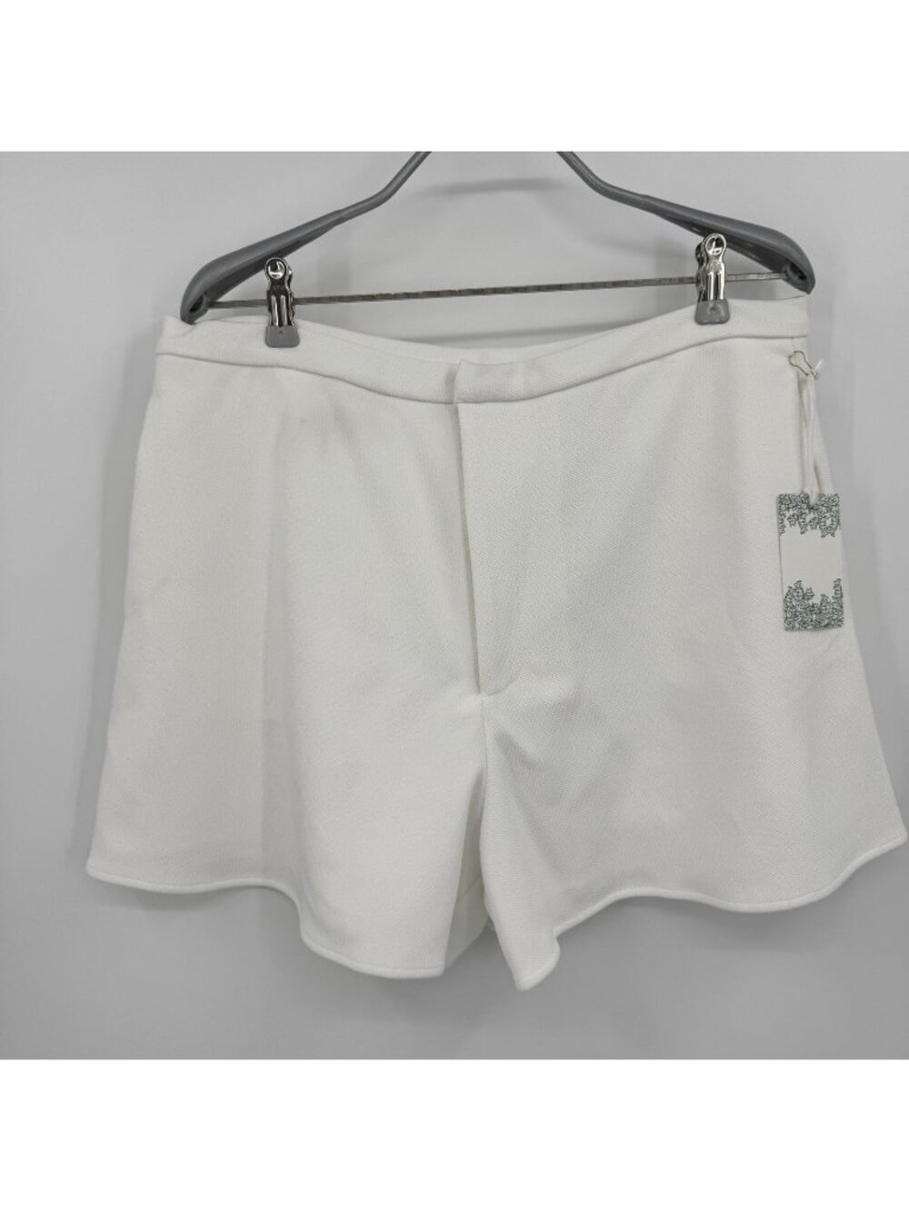 Hyacinth House by Tuckernuck White Hallie High-Waist Shorts size XL